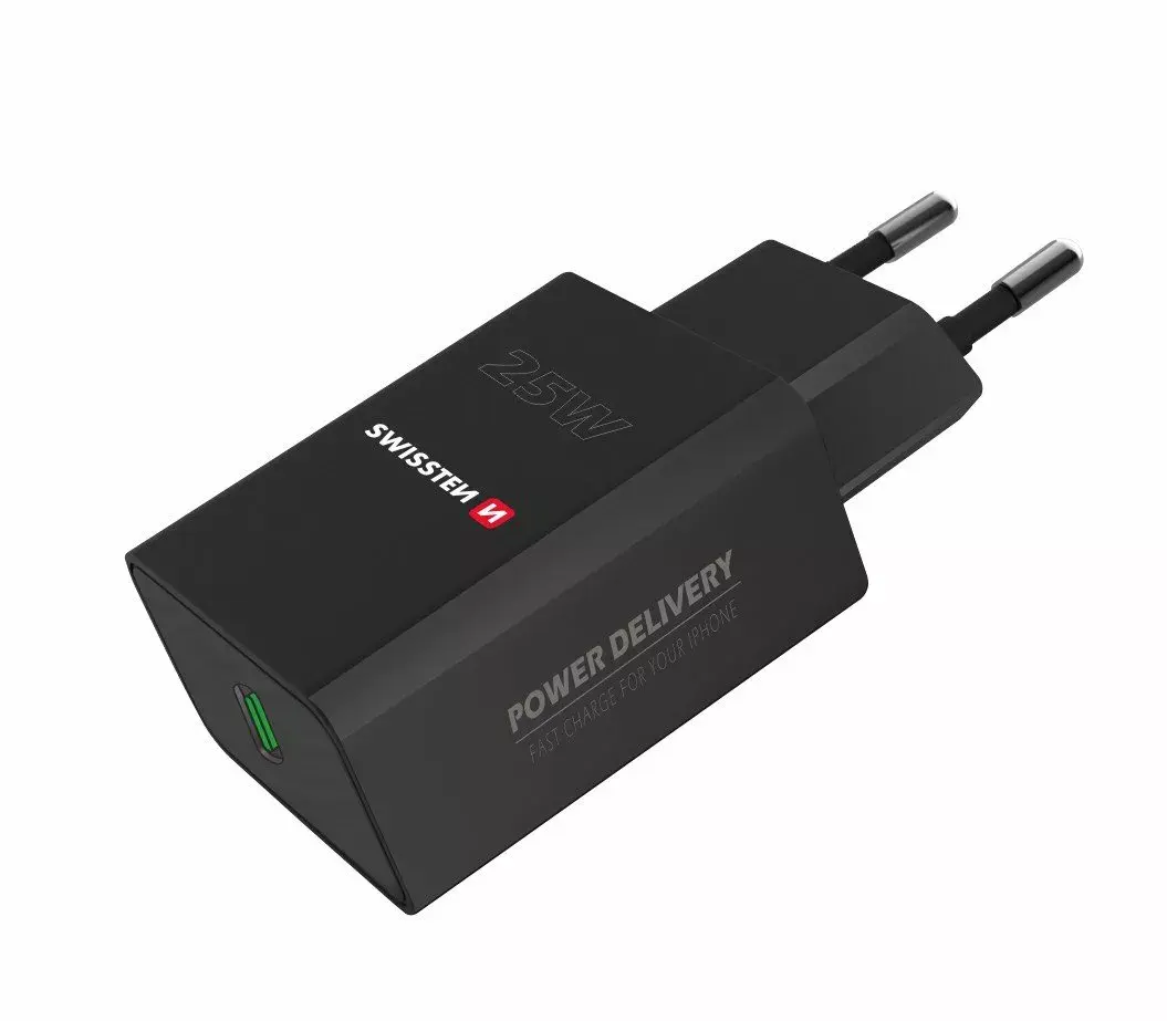 SWISSTEN USB-C PD 3.0 Travel Charger 25W Photo 3