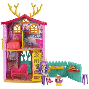 Playset MATTEL Enchantimals DEER HOUSE, for ages 4–8, plastic and fabric, multicolour