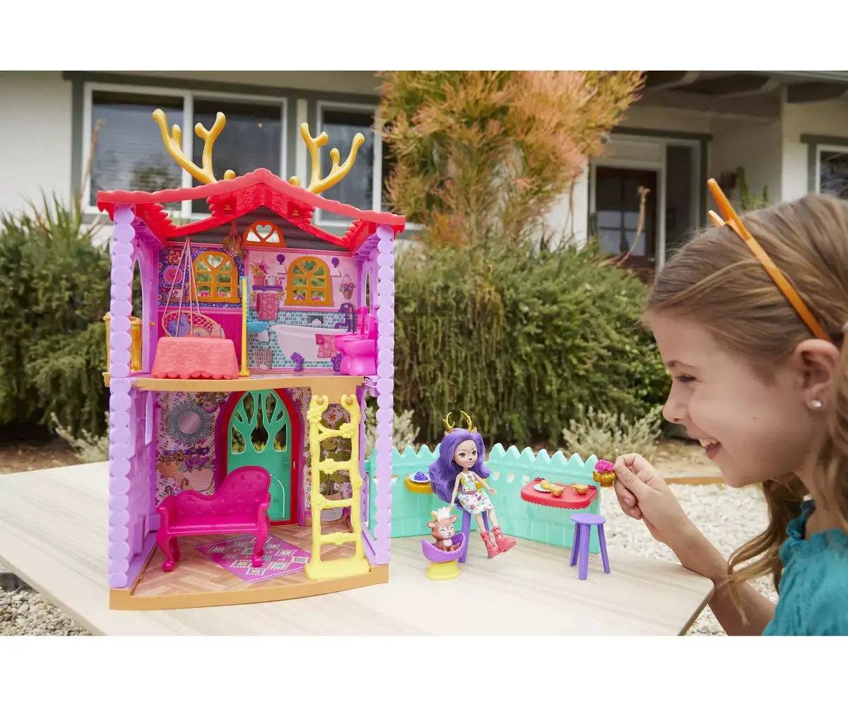 MATTEL Enchantimals DEER HOUSE playset Photo 2