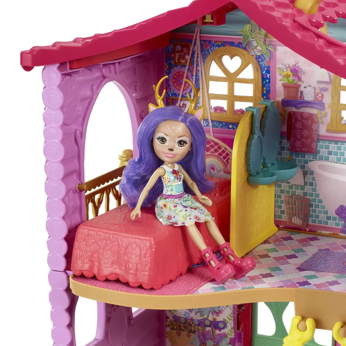 MATTEL Enchantimals DEER HOUSE playset Photo 3