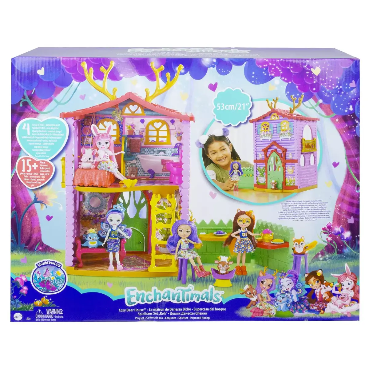 MATTEL Enchantimals DEER HOUSE playset Photo 6