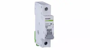 Circuit breaker noark Ex9BN 1P C6 — miniature 1-pole, C curve, 6 A