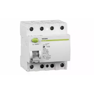 Устройство дифференциального тока Noark Ex9L-N 4-полюсное 40 A 30 mA