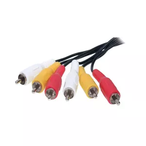 Audio kabelis ShiverPeaks BASIC-S 3x RCA - 3x RCA 5.0m