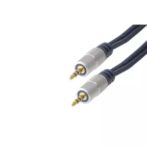 Audio kabelis ShiverPeaks SP30812-15 15m 3.5mm Zils Hroms