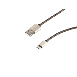 USB kabelis S/CONN 14-50082 USB 2.0 2 m USB A Micro-USB B Brūns