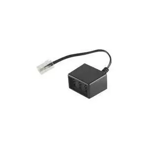 Сетевой кабель ShiverPeaks S-Impuls TC 71280-8 RJ45 — 3× TAE-NFF, штекер–штекер, чёрный прозрачный