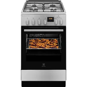Electrolux LKK560208X Freestanding cooker Electric/Gas Gas Stainless steel A