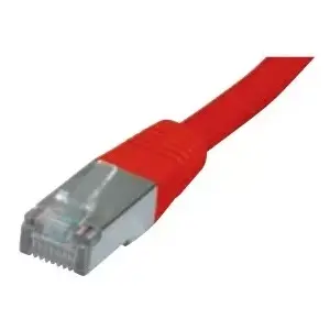 S/CONN 1м RJ45 сетевой кабель Красный Cat6 S/FTP (S-STP)