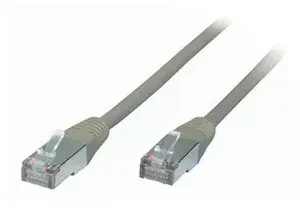 S/CONN 1м RJ45 сетевой кабель Серый Cat6 S/FTP S-CONN