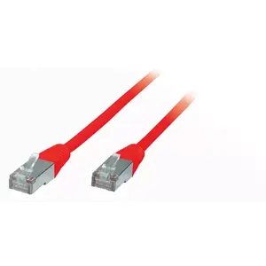 Сетевой кабель S/CONN Красный Cat6 S/FTP 0.5м