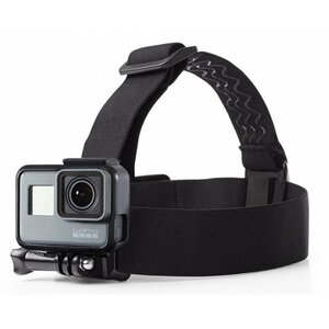 Tech-Protect GoPro galvas siksna, melna