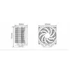 ZALMAN CNPS10X PERFORMA ST CPU cooler 120mm 4 heat pipes Photo 5