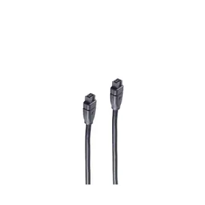Кабель FireWire ShiverPeaks BS77301 1 м 9-п Черный