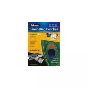 Laminēšanas maisiņš Fellowes Glossy Pouches A3 100 gab. 100mµ