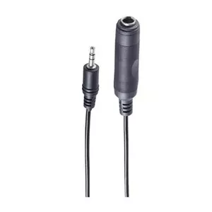 Audio kabelis ShiverPeaks BS30701 0.2m 3.5mm uz 6.35mm Melns