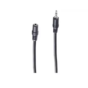 Audio kabelis ShiverPeaks BS30805-2.5 2.5m 3.5mm Melns