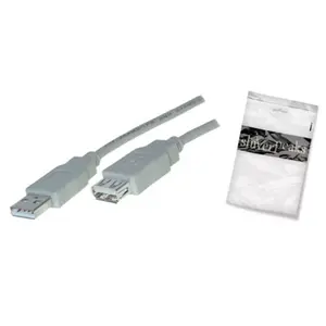 USB cable ShiverPeaks BS77123 3m USB 2.0 Grey