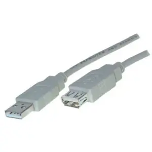 USB cable ShiverPeaks BS77122 USB 2.0 1.8 m Grey