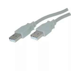 USB Cable ShiverPeaks BS77003 3m USB 2.0 Grey