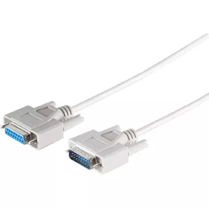 ShiverPeaks Sub-D Cable 15-Pin Male to Female 2.0m