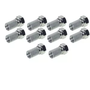 shiverpeaks BS85006-10 koaksikālais savienotājs F-veids 10 pcs