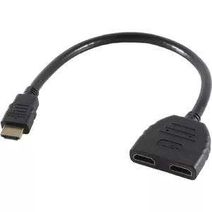 HDMI adapter ShiverPeaks Type A to 2x St/Bu 77415 – HDMI Type A splitter/adapter
