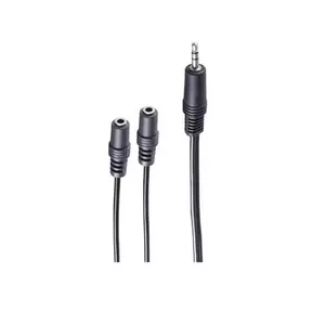 Аудиокабель 3.5mm Male на 2 x 3.5mm Female ShiverPeaks BS30761