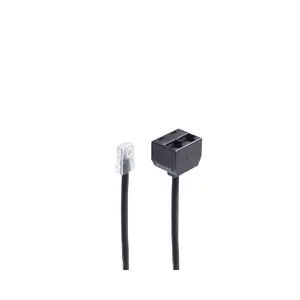 telephone cable ShiverPeaks BS71233-8 0.1 m Black