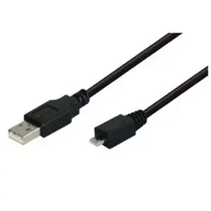 USB kabelis ShiverPeaks BS77173 3m USB 2.0 Micro-USB A Melns