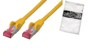 Networking Cable ShiverPeaks BS75725-AY 15m Cat6a S/FTP Yellow
