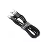 Baseus Cafule USB Lightning kabelis 2A 3m (melns+pelēks) Photo 3