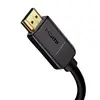 Baseus 2x HDMI 2.0 4K 60Hz kabelis, 3D, HDR, 18Gbps, 3m (melns) Photo 30
