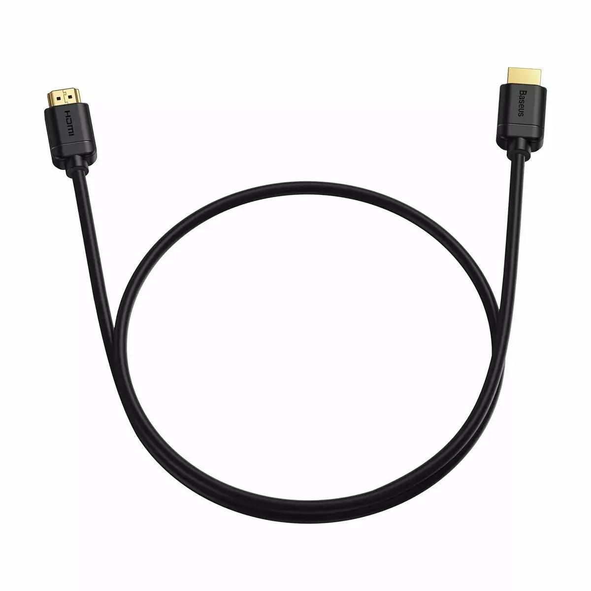 Baseus 2x HDMI 2.0 4K 60Hz kabelis, 3D, HDR, 18Gbps, 3m (melns) Photo 12