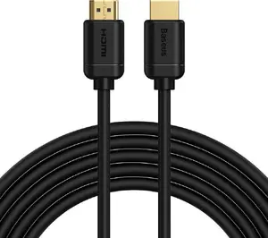 Baseus 2x HDMI 2.0 4K 60Hz Cable, 3D, HDR, 18Gbps, 5m (black)