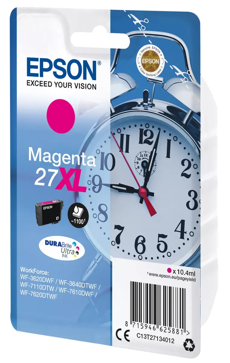 Epson 27XL Magenta oriģinālā tintes kasetne Photo 2