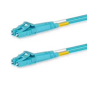 Fibre optic cable Lanview LVO231470 2x LC OM3 3 m Aqua
