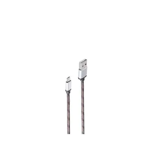 USB kabelis ShiverPeaks BS14-50082 2m USB A Micro-USB B Brūns