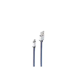 USB Cable ShiverPeaks BS14-50029 2m USB A Micro-USB B Blue