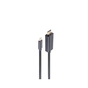 Адаптер видеокабеля ShiverPeaks BS10-57045 3м USB Type-C HDMI Черный