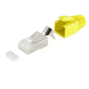Проводной разъем RJ45 ShiverPeaks BS72067-Y Желтый