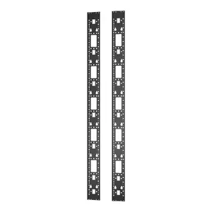 APC Easy Rack Vertical 0U Accessory Channel for 42U Enclosures Black Quantity 2 ER7RCC42