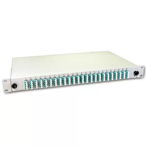 Скользящая сплайс-бокс Lightwin LWL 96 волокон 24x QLC мульти-мод 50/125µm OM3