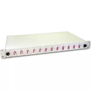 Коробка для сплайсирования Lightwin SPBOX 24G50 OM4 DLC — 24 волокна, 12× DLC мультимод 50/125 мкм OM4