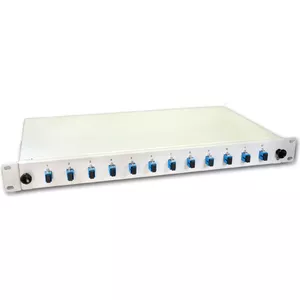 Fiber splice box Lightwin SPBOX 12E09 OS2 SC — 12 fibers, singlemode 9/125µm OS2 G.657.A1, SC adapters