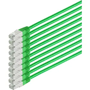Network cable ShiverPeaks 75711-HG-SET10 Cat6 S/FTP PIMF, 10‑pack