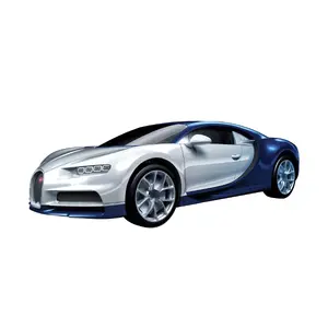 Модель автомобиля Airfix Quickbuild Bugatti Chiron — набор для сборки, длина 189 мм, ширина 82 мм