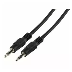 Stereo audio cable 3.5mm male - 3.5mm male 0.5m