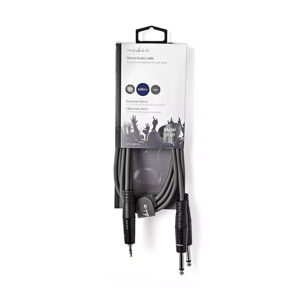 Audio cable Nedis COTH23200GY15 Photo 3