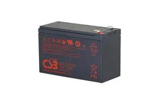 Свинцово‑кислотный аккумулятор CSB GPL1272F2 12В 7.2А·ч Photo 1